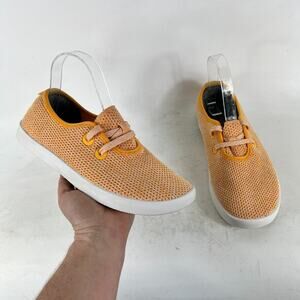 Allbirds Tree Skippers Sneakers Women's 8 Yellow Low-Top Running Athletic Shoes